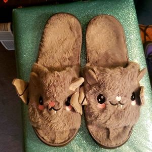 Brand new adorable bat slippers size 9